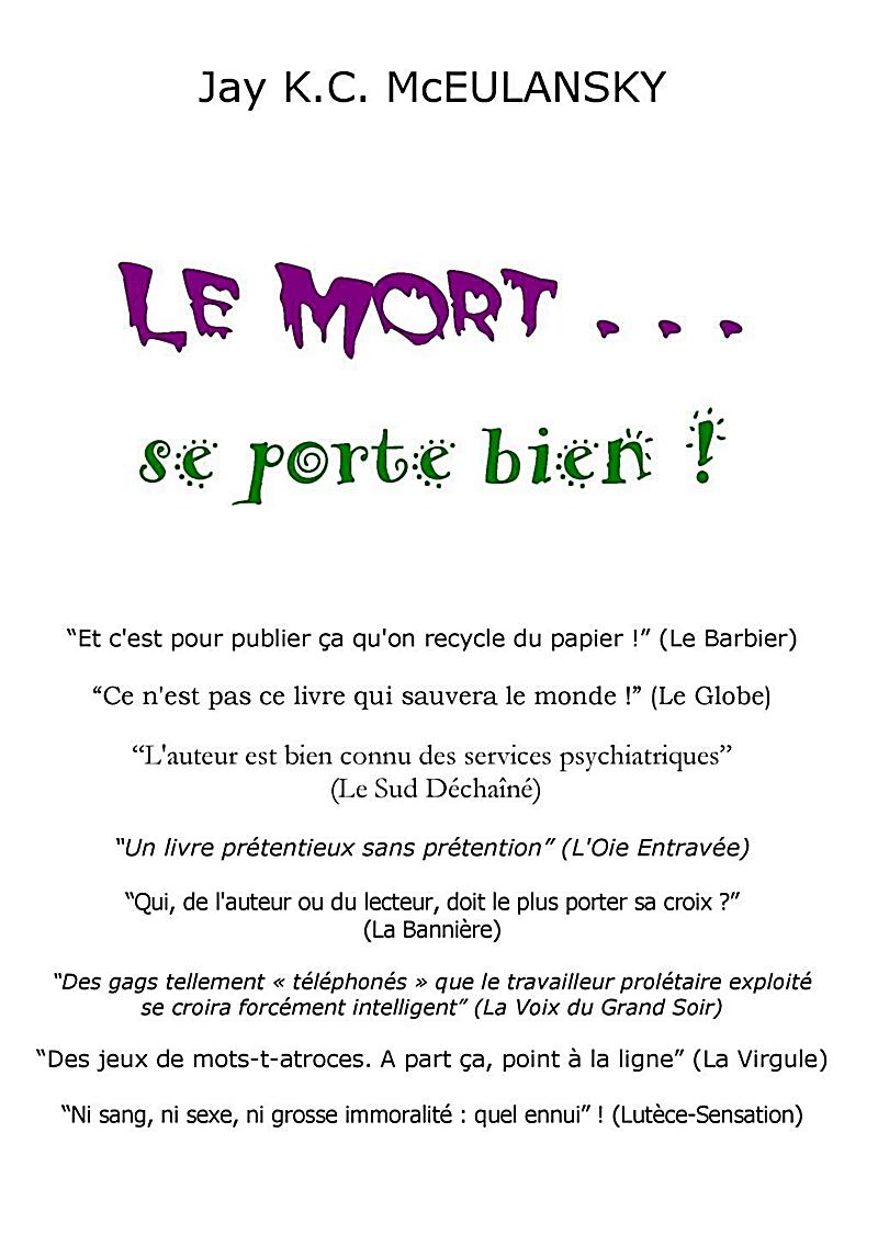 Le Mort... se porte bien