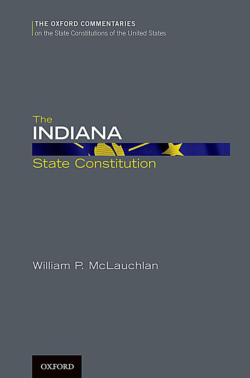 The Indiana State Constitution
