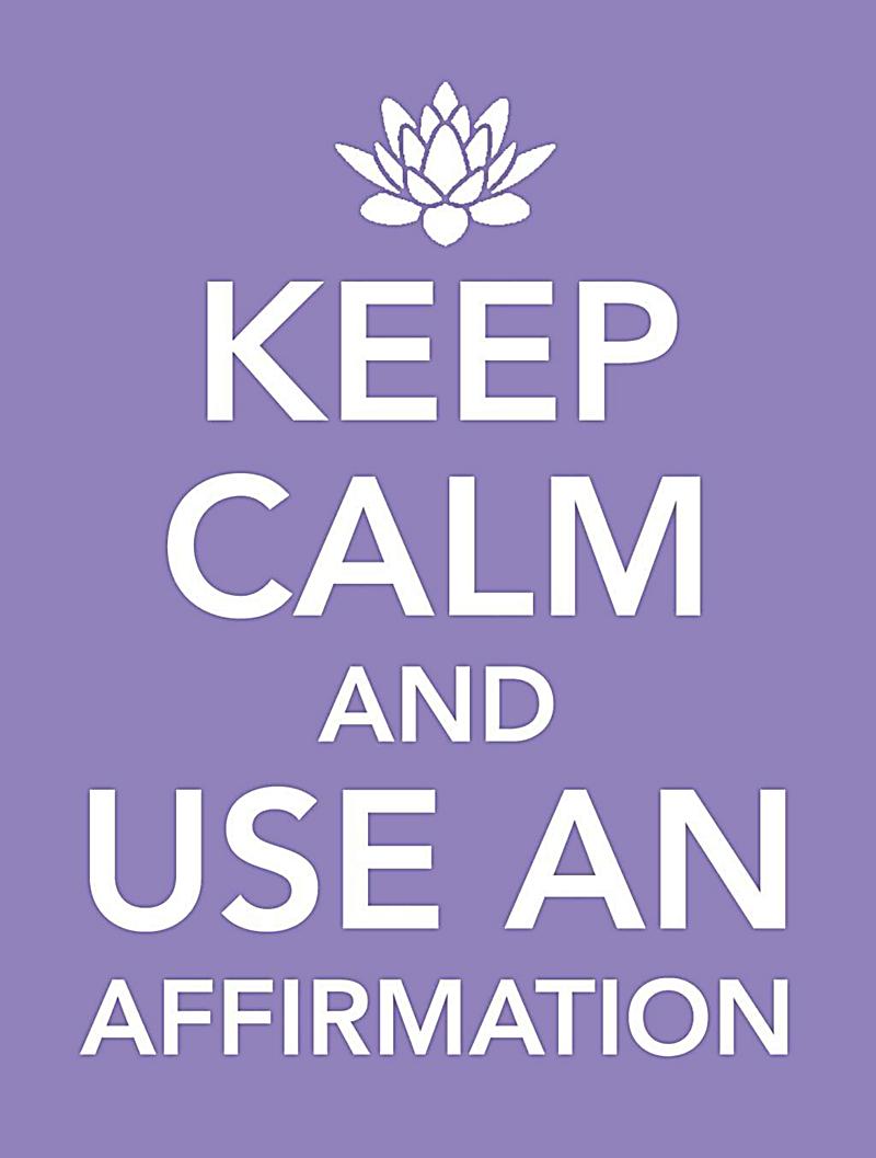 Hay House UK: Keep Calm and Use an Affirmation