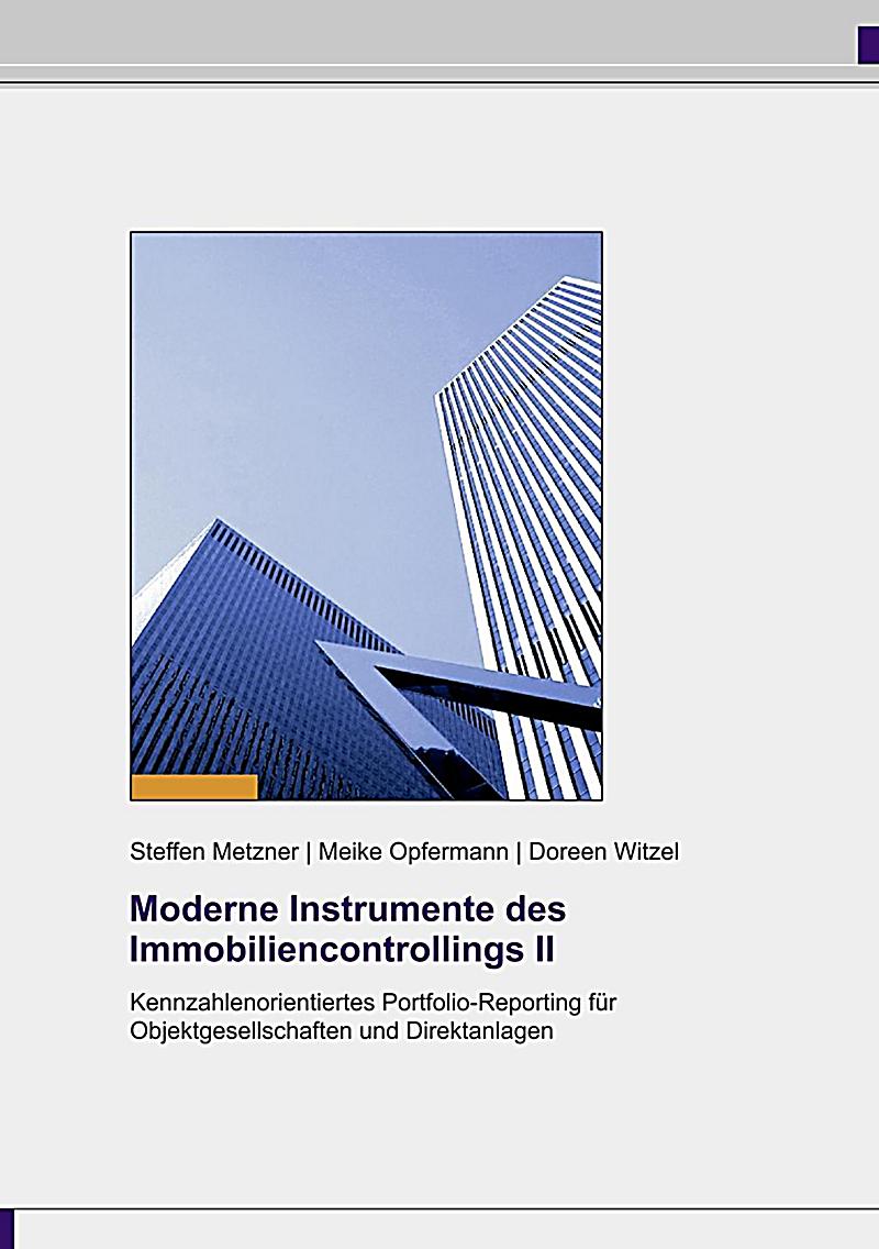 Moderne Instrumente des Immobiliencontrollings II