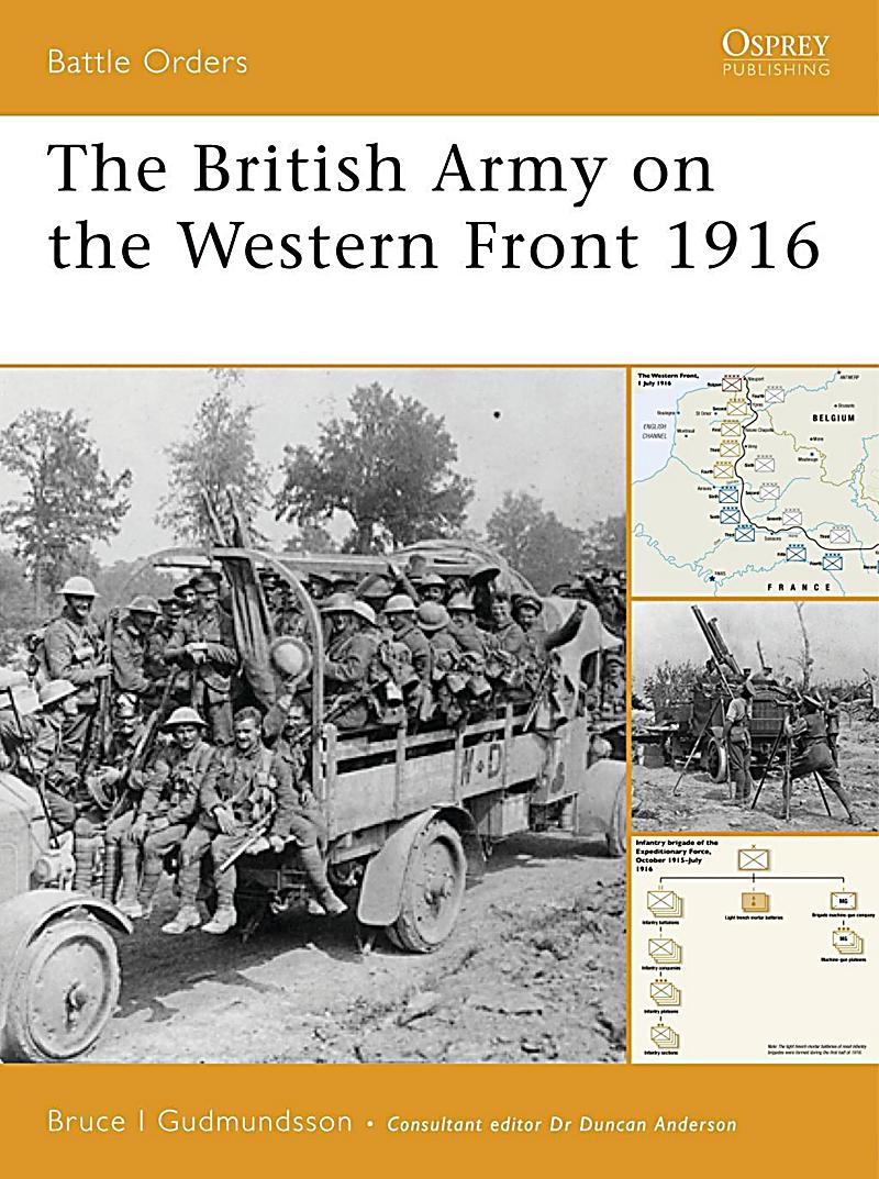 The British Army on the Western Front 1916