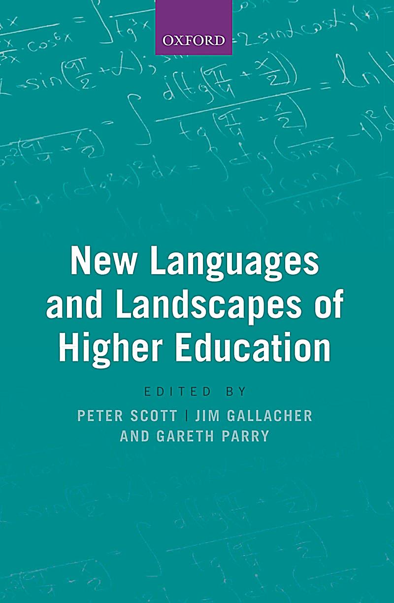 New Languages and Landscapes of Higher Education