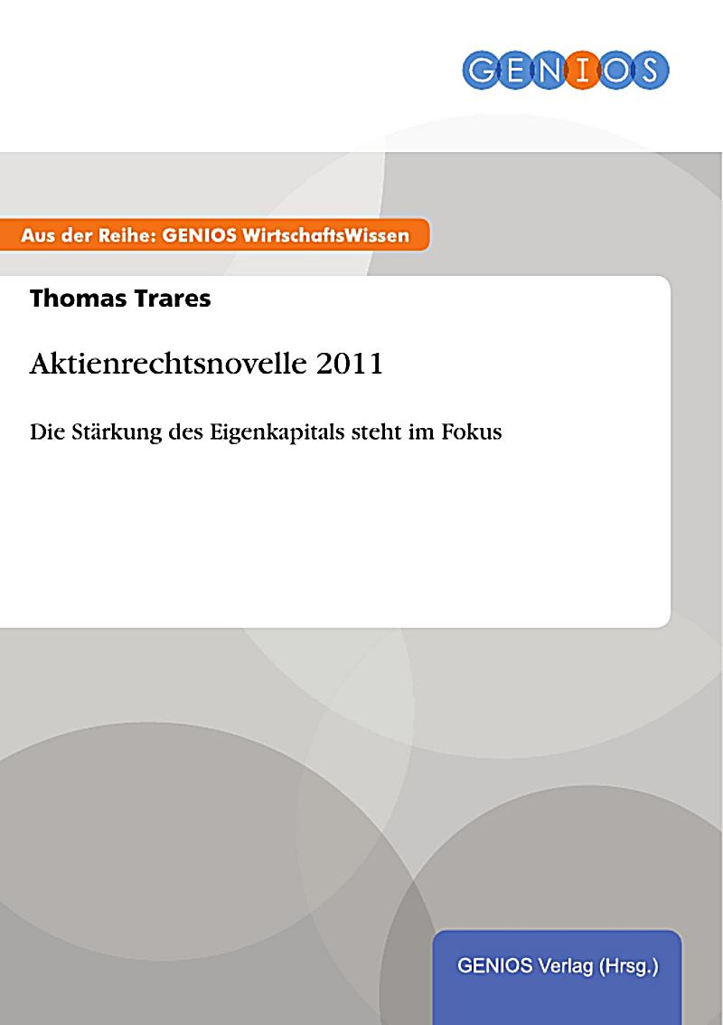 GBI-Genios Verlag: Aktienrechtsnovelle 2011