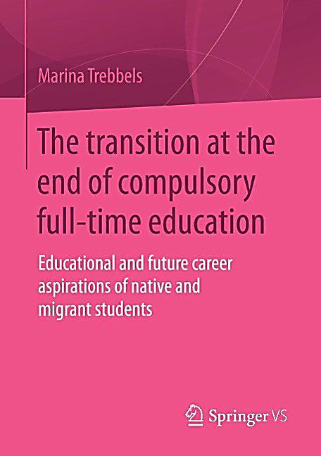 The transition at the end of compulsory full-time education