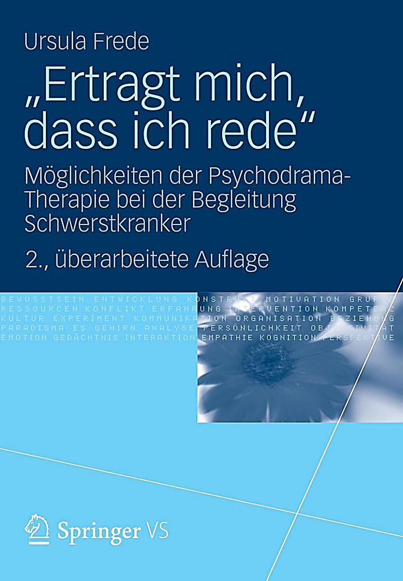 Ertragt mich, dass ich rede