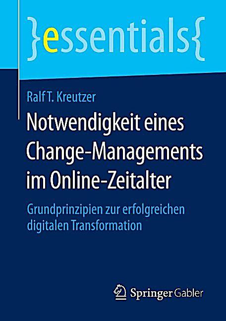 Notwendigkeit eines Change-Managements im Online-Zeitalter