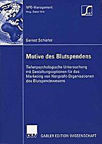NPO-Management: Motive des Blutspendens