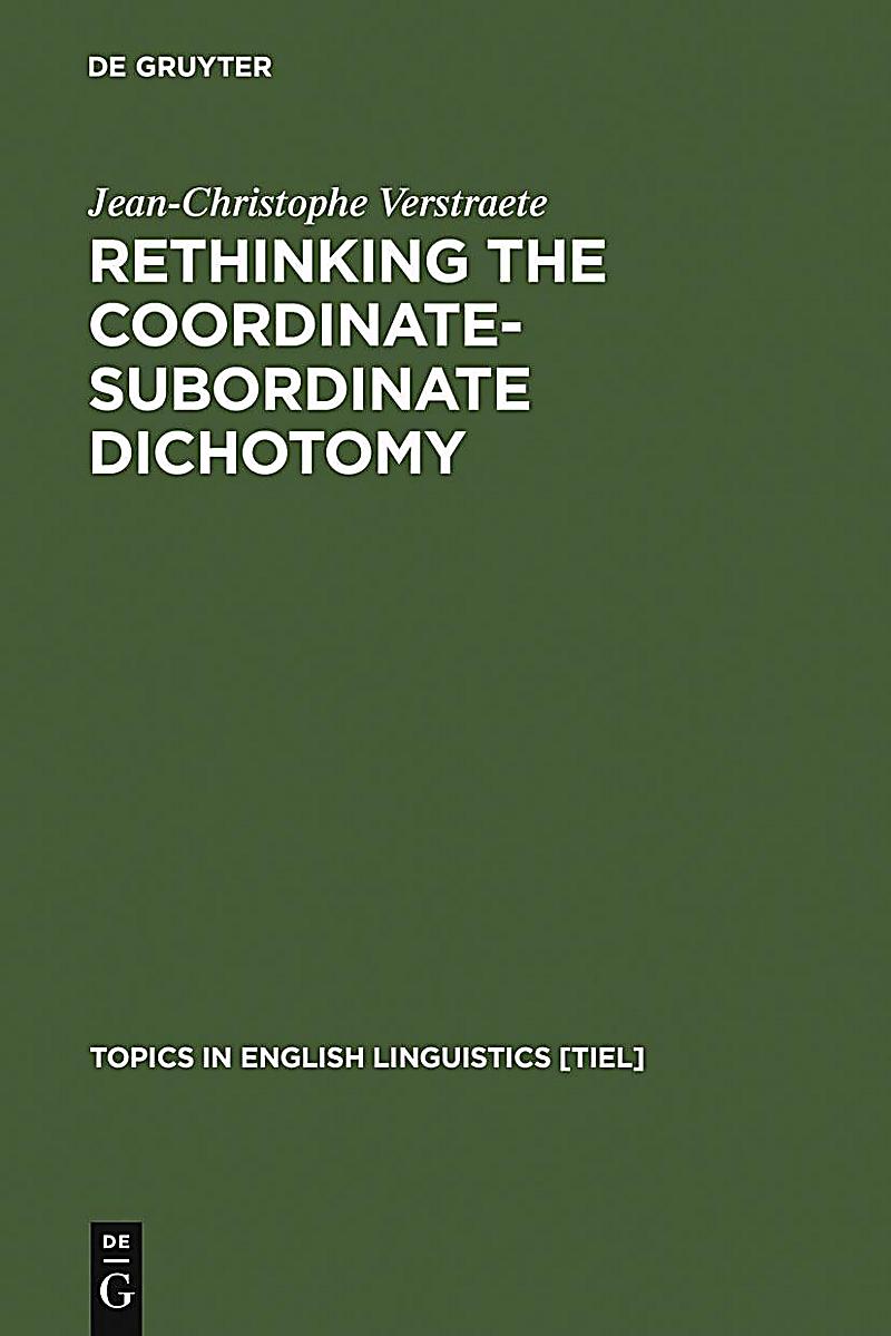 Rethinking the Coordinate-Subordinate Dichotomy