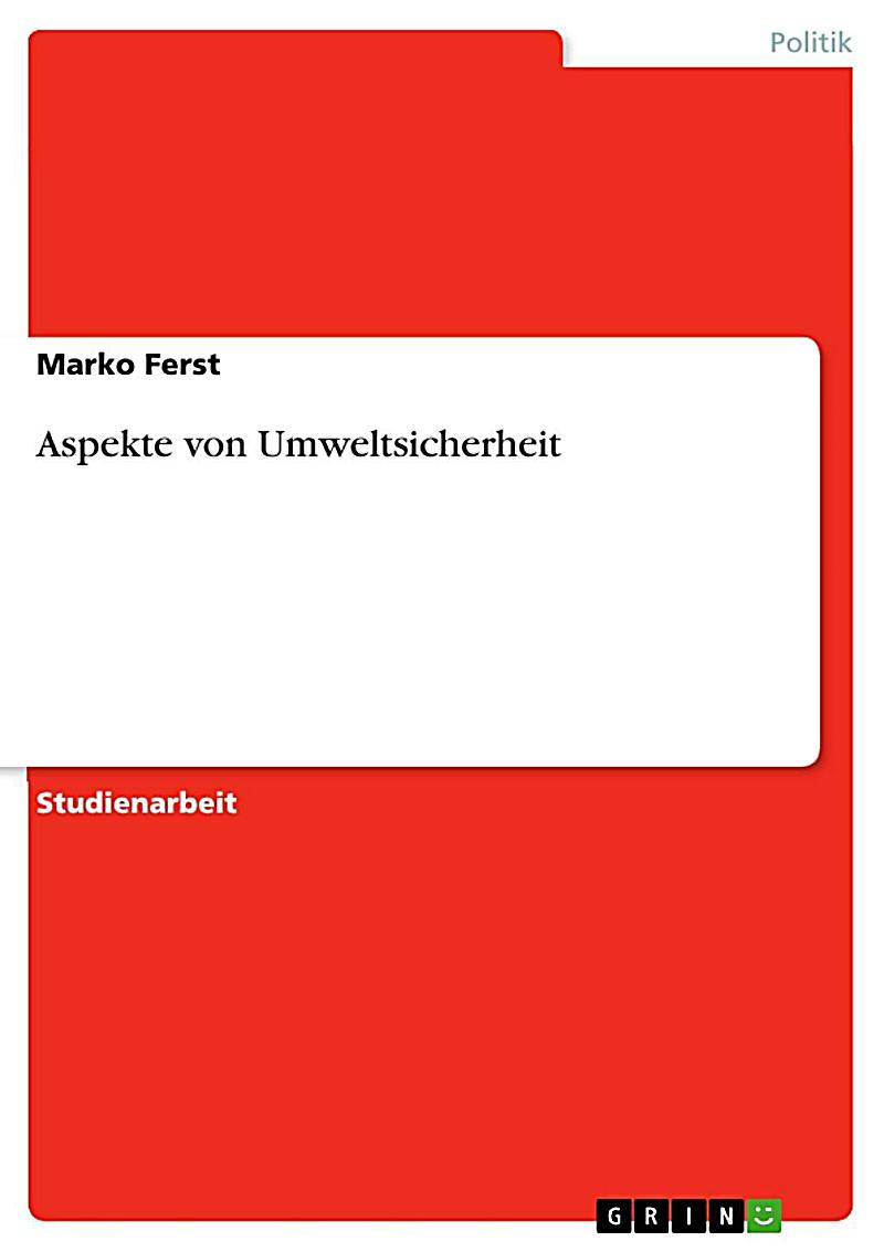 Aspekte von Umweltsicherheit
