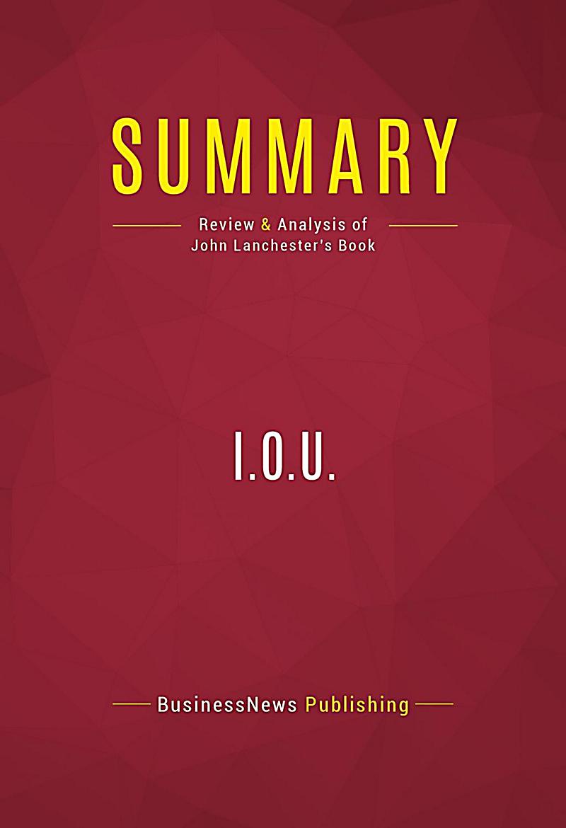 Summary: I.O.U