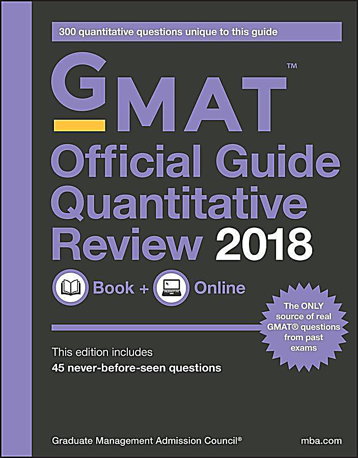 GMAT Official Guide 2018 Quantitative Review