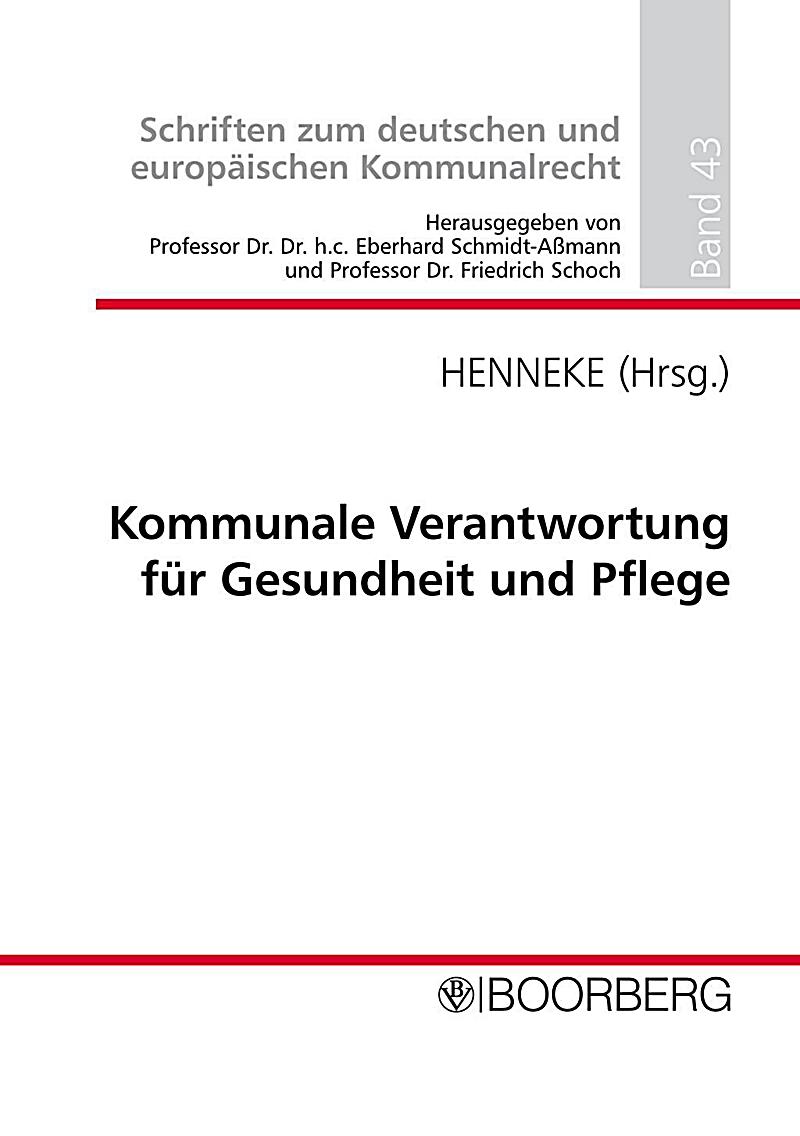Kommunale Verantwortung für Gesundheit und Pflege