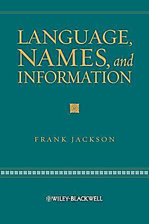 Language, Names, and Information
