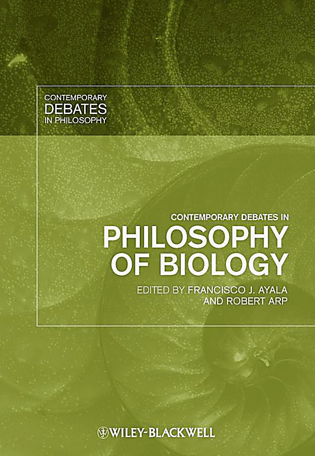 Contemporary Debates in Philosophy of Biology