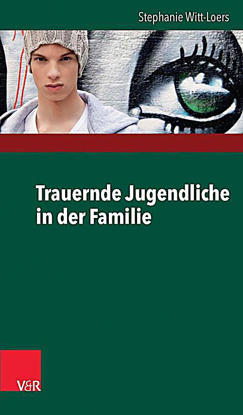 Trauernde Jugendliche in der Familie