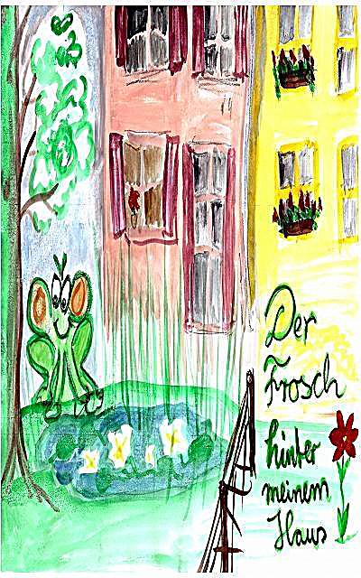 Der Frosch hinter meinem Haus