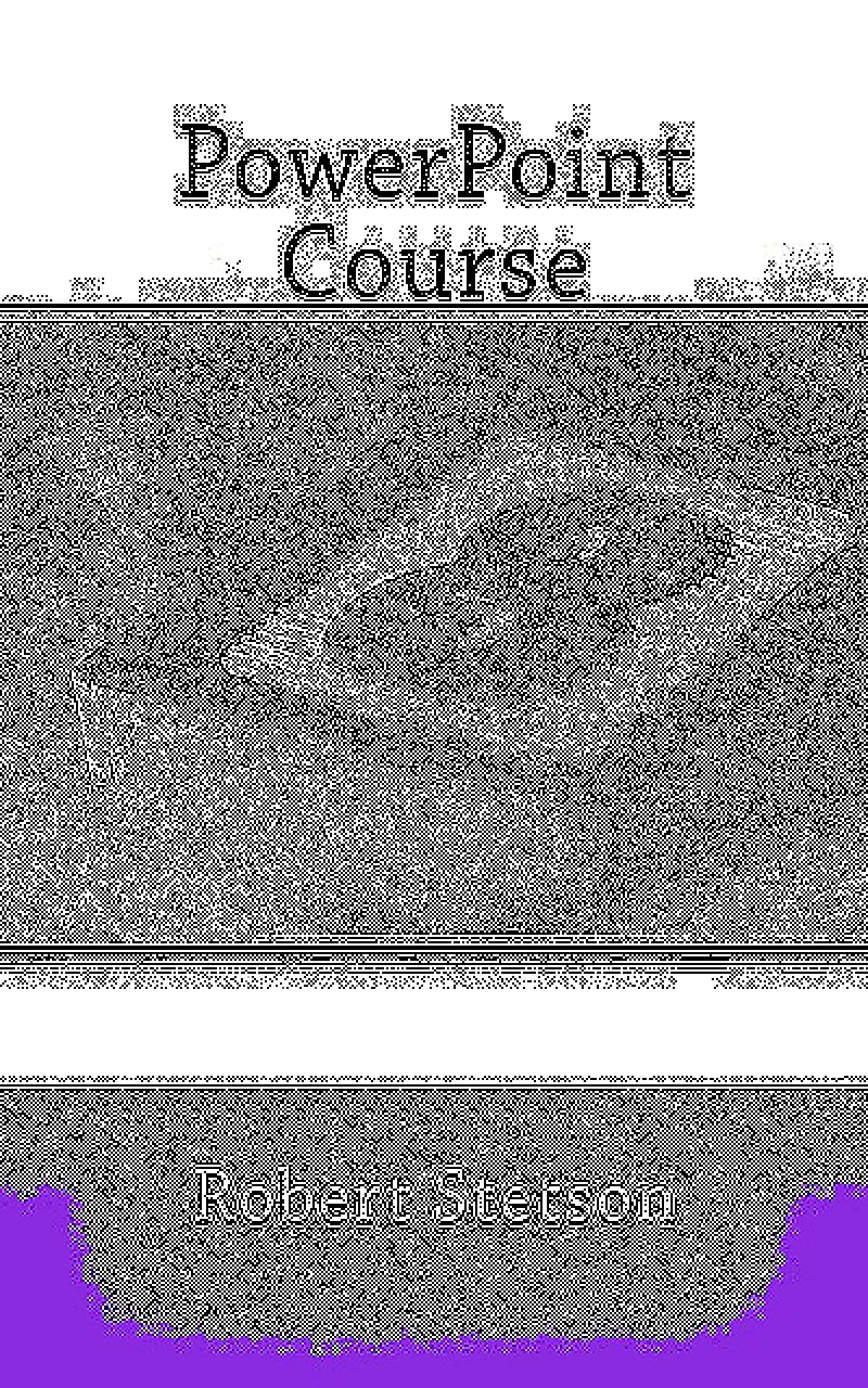 PowerPoint Course