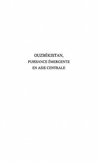 Ouzbekistan
