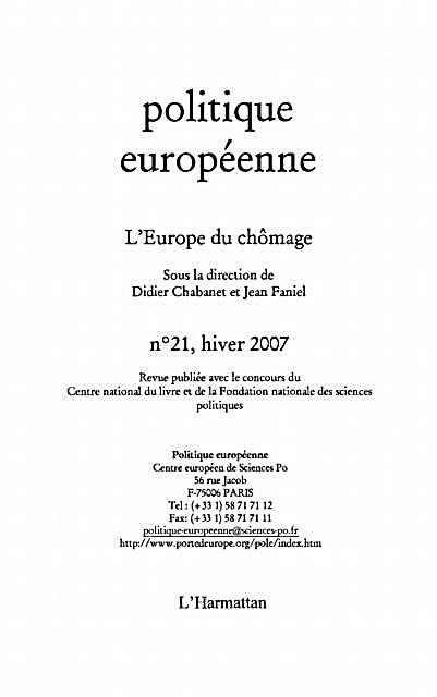 Europe du chomage