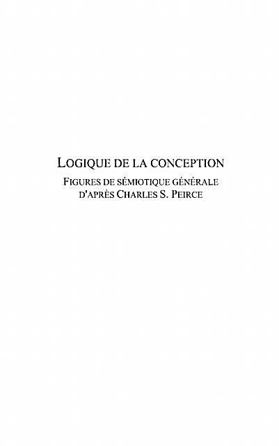 Logique de la conception