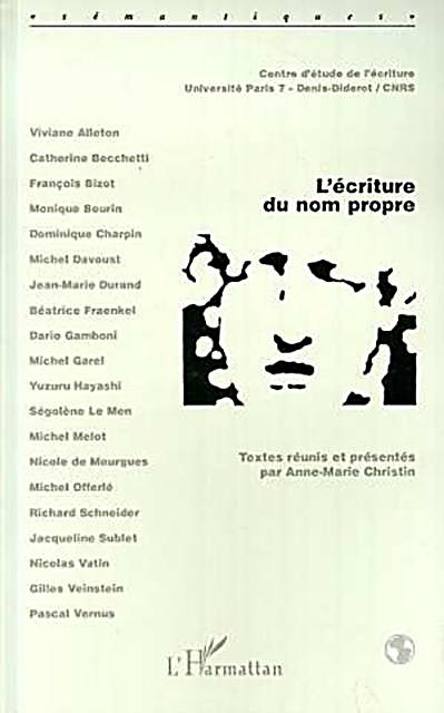 L´ecriture du nom propre