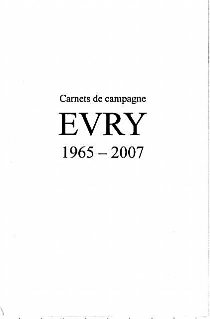 Carnets de campagne