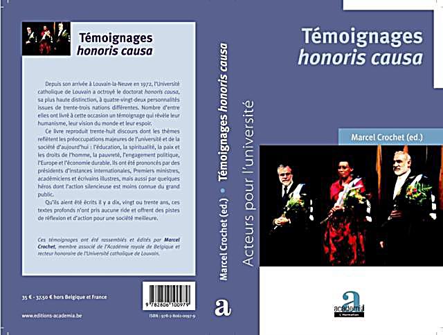 Temoignage Honoris Causa