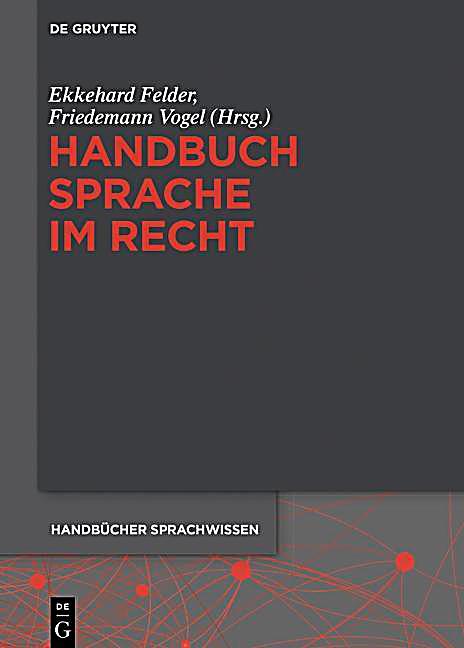 Handbuch Sprache im Recht
