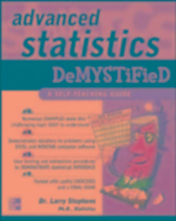 Advanced Statistics Demystified - OverDrive