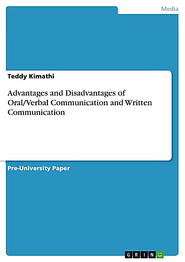 Verbal Communication And Oral Communication