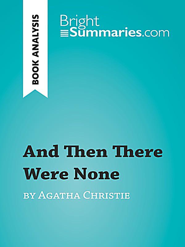and then there were none agatha christie book