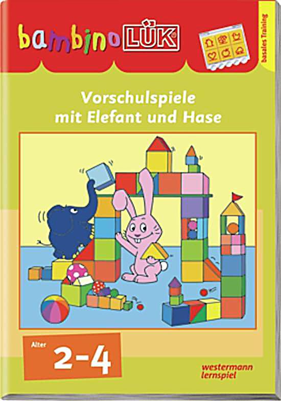 bambino LÜK: H.12 Erstes Lernen mit Elefant und Hase Buch kaufen