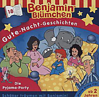 Benjamin Blümchen, Gute-Nacht-Geschichten - Die Pyjama ...