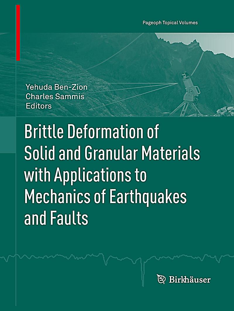 Brittle Deformation of Solid and Granular Materials with Applications