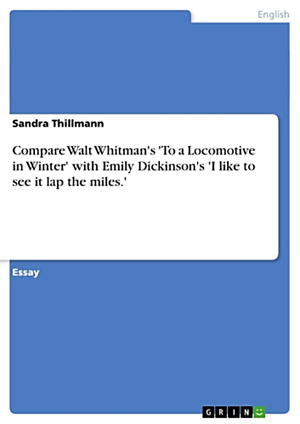 a comparison of walt whitman and emily dickinson in writing Both pioneered their own unique style of writing walt whitman and emily dickinson both have but the compare in many emily dickinson walt whitman and emily. a comparison of walt whitman and emily dickinson in writing Both pioneered their own unique style of writing walt whitman and emily dickinson both have but the compare in many emily dickinson walt whitman and emily.