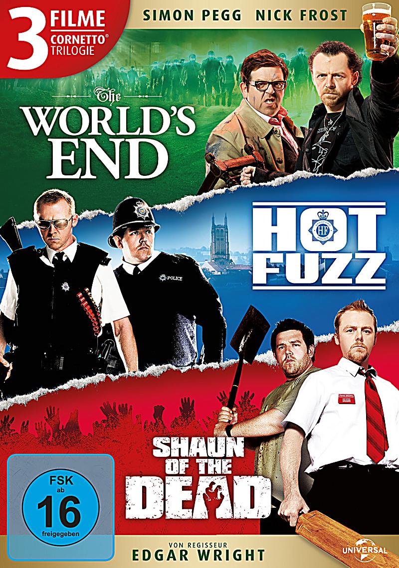 Trilogie The World's End Hot Fuzz Shaun of the Dead Film