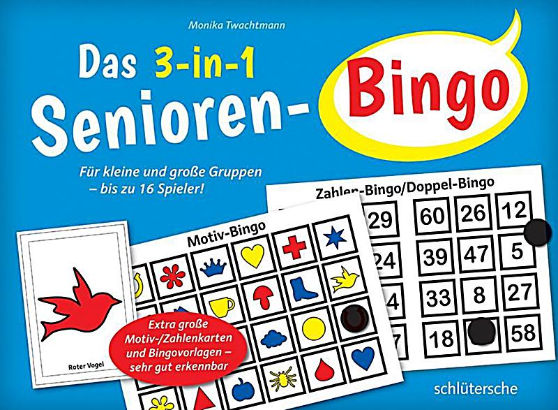 Das 3in1 SeniorenBingo Spiel Buch portofrei bei Weltbild.de