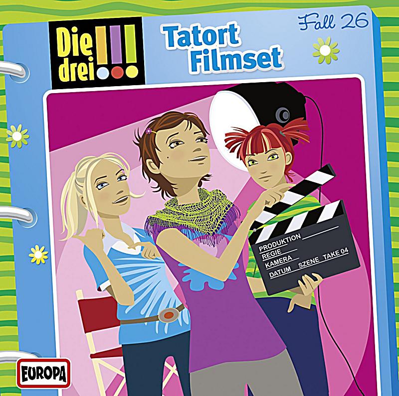 Die drei Ausrufezeichen Band 26: Tatort Filmset 1 Audio-CD Hörbuch