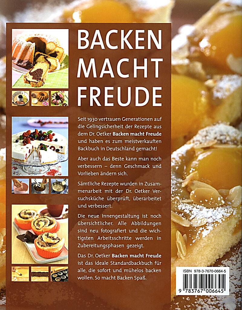 Dr Oetker Backen Macht Freude Jubiläumsausgabe Buch Kaufen 4440