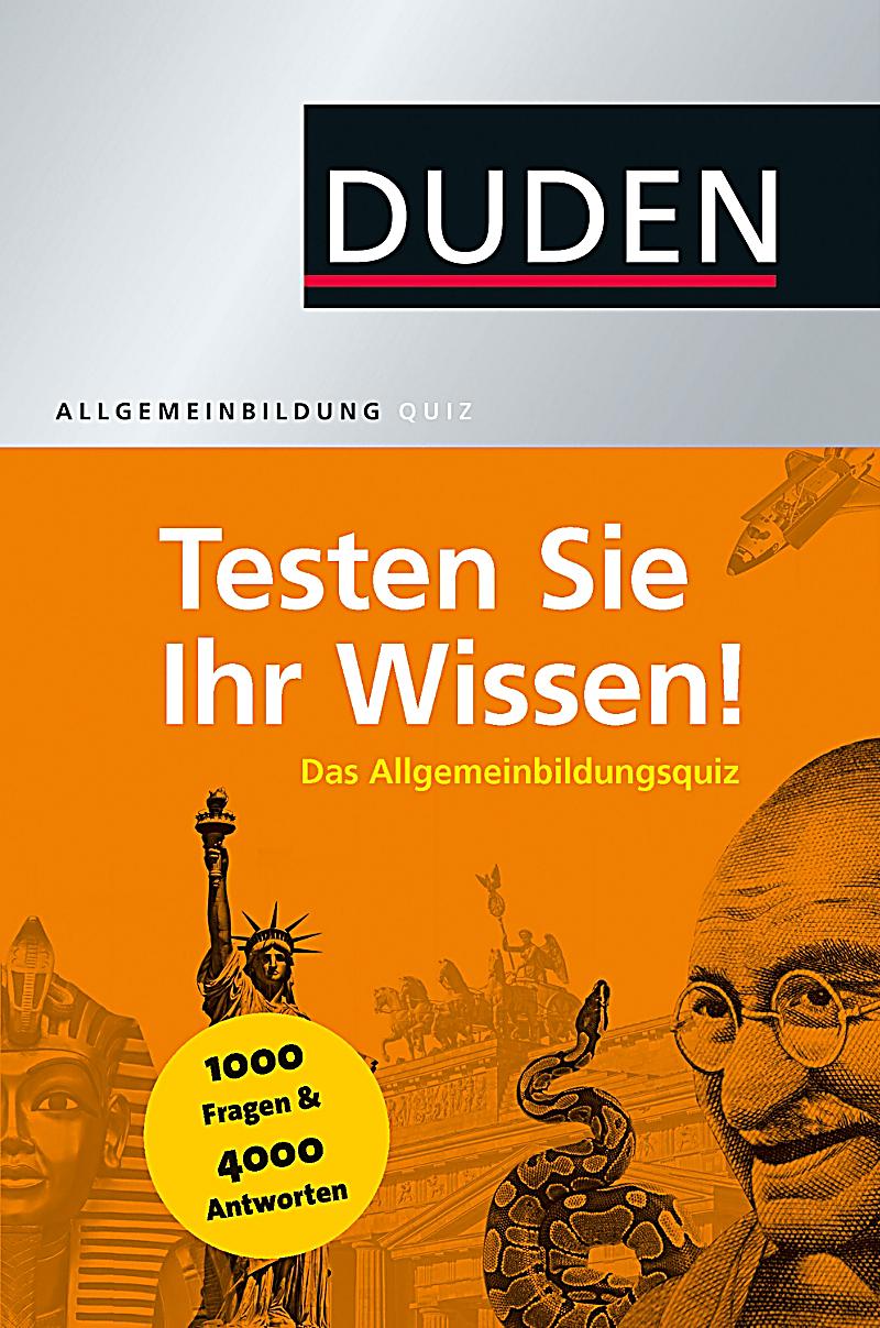 Duden Allgemeinbildung - Testen Sie Ihr Wissen! Buch portofrei