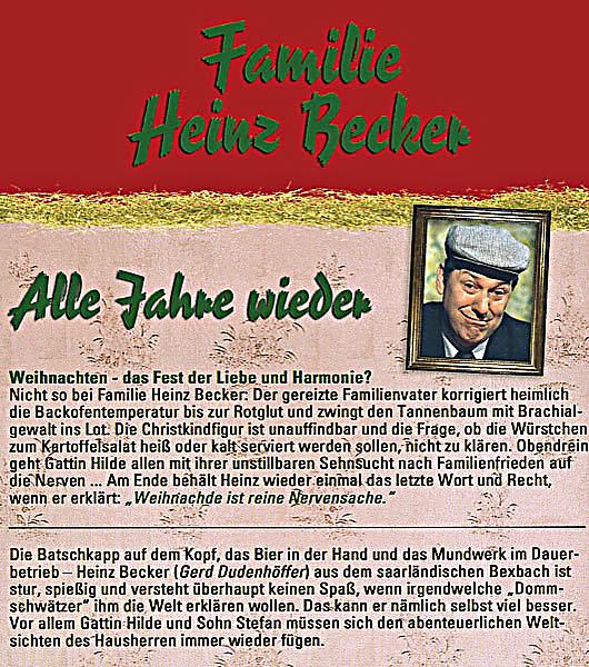 Heinz Becker Alle Jahre Wieder Heinz Becker Alle Jahre Wieder