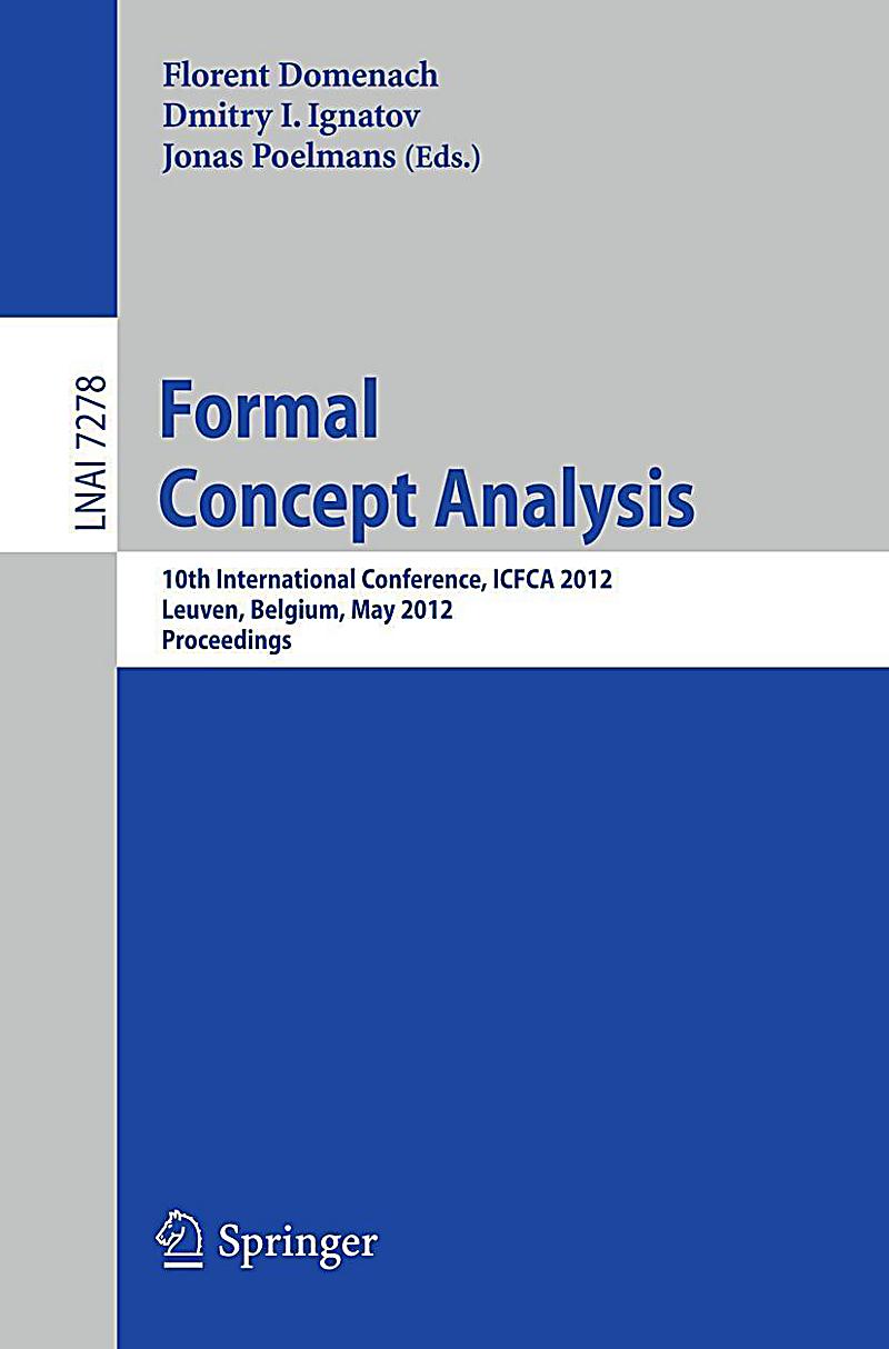 Formal Concept Analysis Buch Portofrei Bei Weltbild At