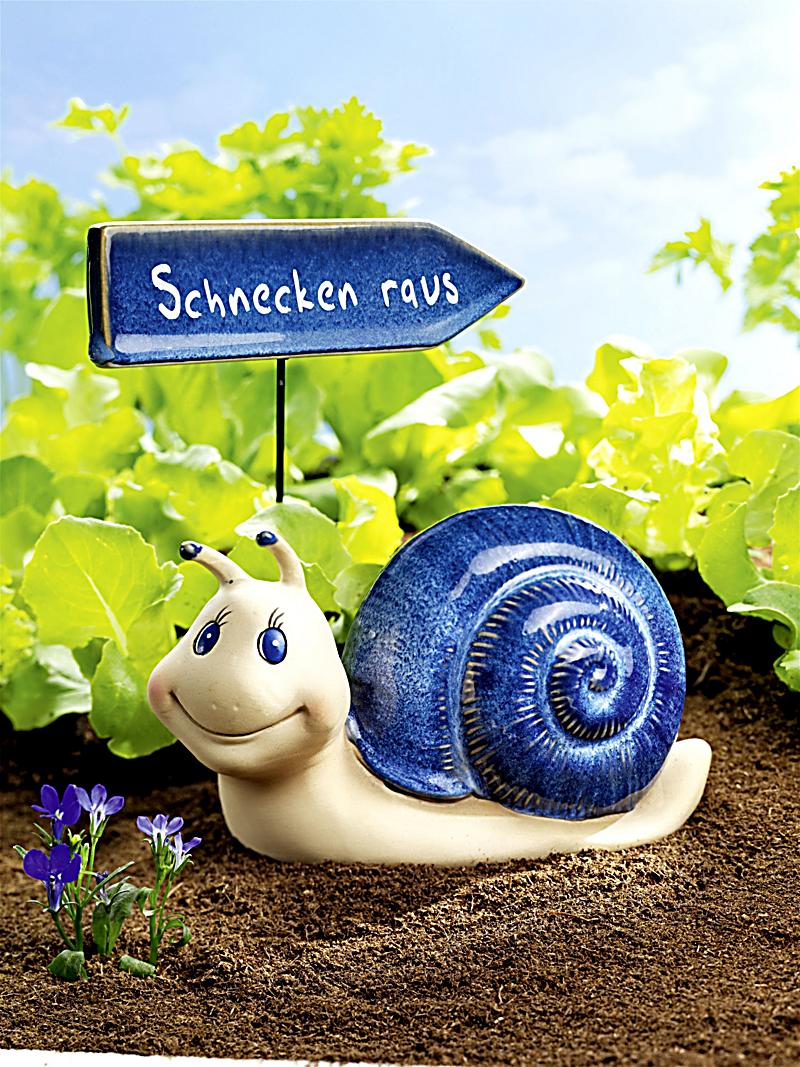 Gartendeko Schnecke, 2teiliges Set bestellen Weltbild.de