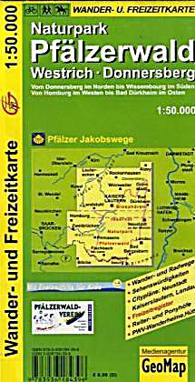 GeoMap Karte Naturpark Pfälzerwald Buch bei Weltbild.de bestellen