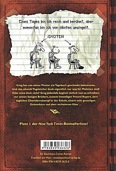 Gregs Tagebuch Von Idioten Umzingelt Inhaltsangabe Buch Gregs Tagebuch - Von Idioten umzingelt! - Produktdetailbild 2