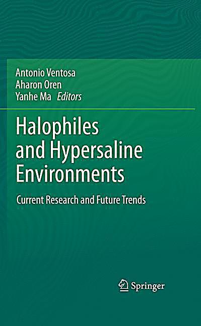 Halophiles And Hypersaline Environments Buch Portofrei