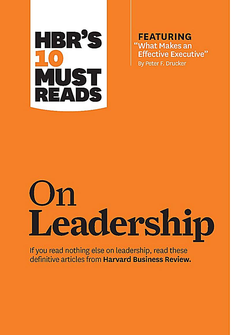 Amazoncom: HBRs 10 Must Reads on Leadership with