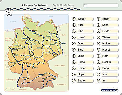 Flüsse Und Gebirge In Deutschland www.weltbild.ch