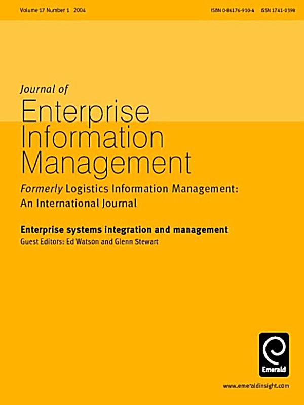 Journal Of Enterprise Information Management Volume 17