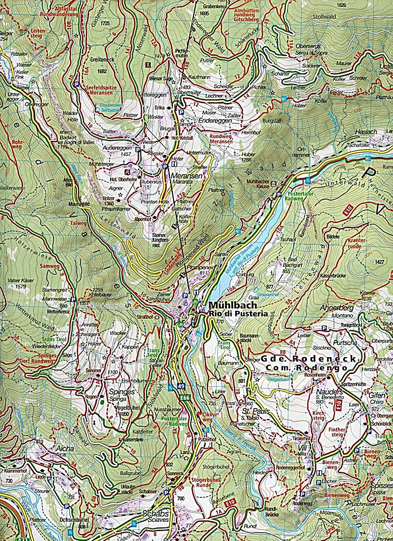 Kompass Karte Pustertal - Val Pusteria, 3 Bl. Buch - Weltbild.de